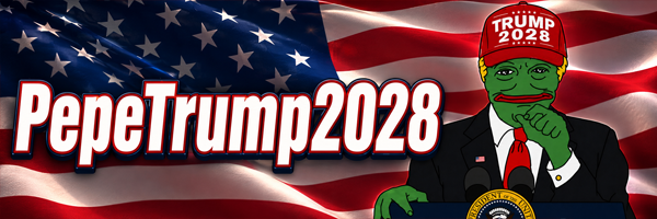 PepeTrump2028 banner